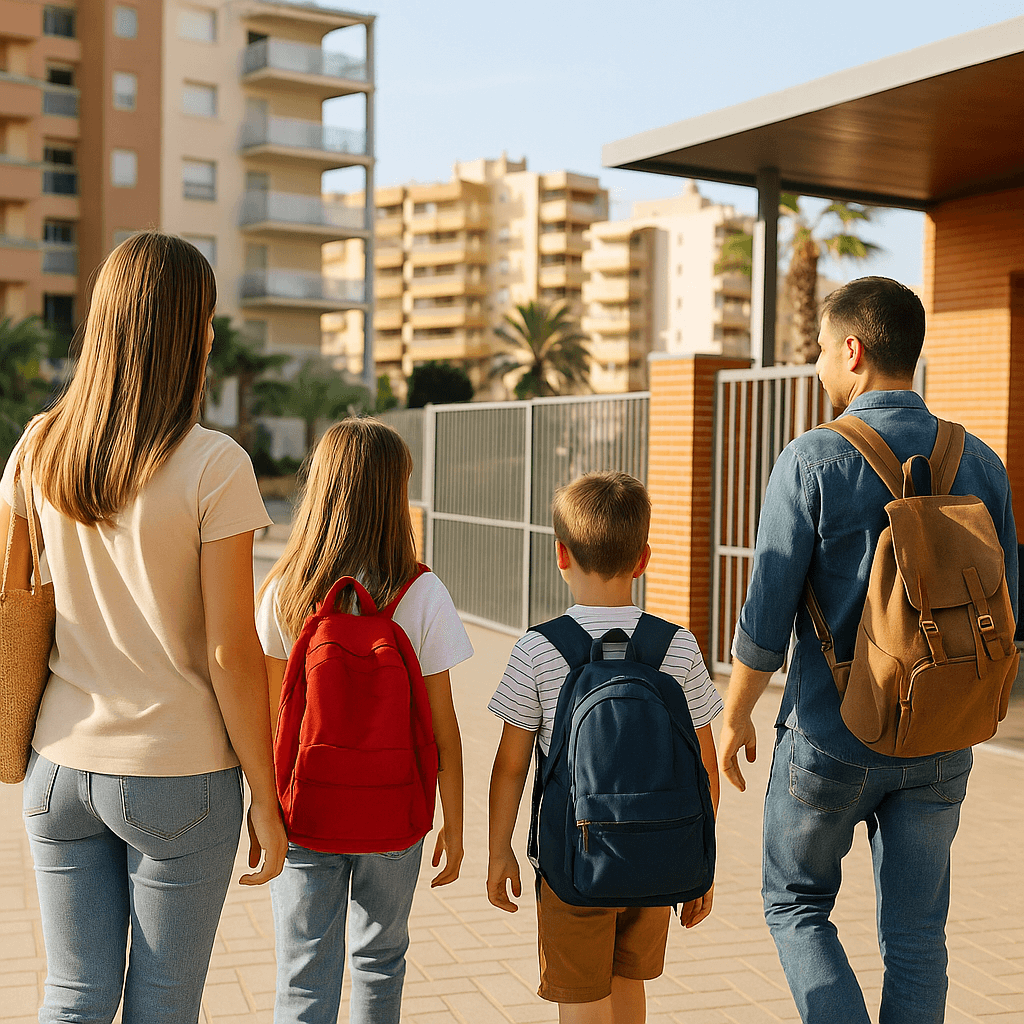 BACK TO SCHOOL IN ROQUETAS DE MAR