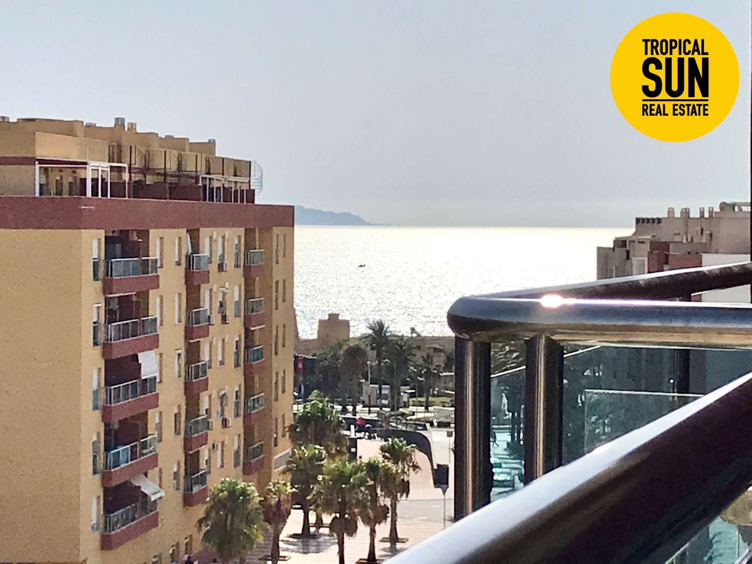 Apartment in Roquetas de Mar in der Residencial Santa Ana 3 mit herrlichem Blick auf das Meer