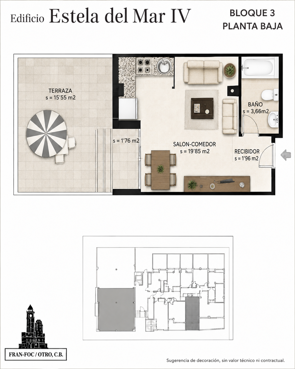 Estudioa salgai in El Sabinar - Urbanizaciones - Las Marinas (Roquetas de Mar)